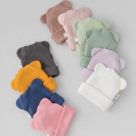 Kinderlitto Piccolino Kinderlitto kit, 2 items: hat, snood, age 3-6 months, Denim color-4