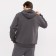 Male sweatshirt is formed, color graphite, size 52