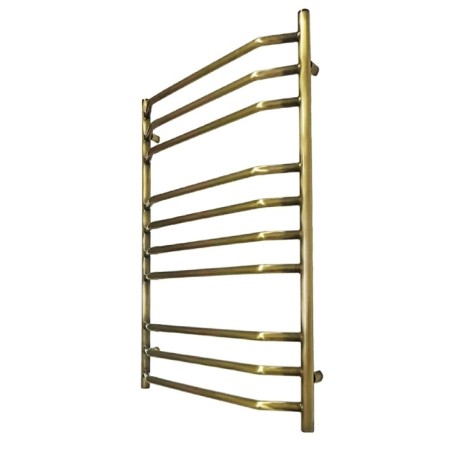 Water towel Domoterm "Laura", P10, 10 crossbars, 500 x 800 mm, bronze-1