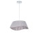 Lamp "Desi" E27 40W gray 40x40x100 cm