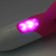A vibrator with a clitoral stimulator, 12 modes, heating, 23.7 x7.6 cm, pink