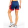 Women's shorts ise, size 46 cm, dark blue color