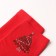 Women's socks, red color, rr 36-40