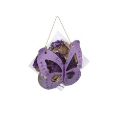 A set of dried flowers made of natural materials with the aroma of lavender 