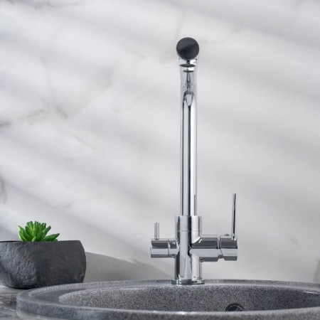 Kitchen mixer "RMS" SL130-015F, output for drinking water, 35 mm cartridge, brass, chrome 102856-2