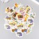 Stickers for creativity "Art and music" embossing gold set 48 pcs 9x7x0.8 cm