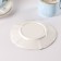 Ceramic coffee coffee siren, 12 items: 6 cups 100 ml, 6 saucers d = 12 cm, blue color