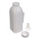 Bottle 2 liters for drinking calves, with a handle