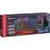 Keyboard Defender Dark Arts GK-375, game, wired, mechanical, sub-, 87 cl, USB, black