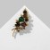Book "Bouquet" with tourmaline, colored in black gold