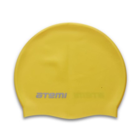 ATEMI SC107 swimming cap, silicone, yellow-3