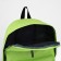 School backpack from lightning textiles, Fulldorn, external pocket, green color