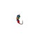 Mormyshka Wolfram Marlin’s Murash No. 2, 3.5 mm, 0.65 g, color gasoline, 10 pcs