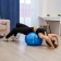 Fitball Onlytop, D = 55 cm, 600 g, Mix color