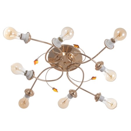 Briana chandelier BP 8x40W E27 Gold Model: 2800087