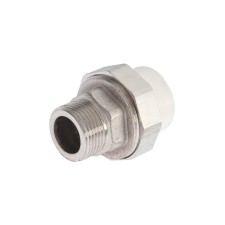 Combined Zein, polypropylene, American, external thread, d = 25 mm x 3/4 