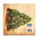 New Year's napkins Paper New Line Fresco "Christmas tree", 33x33 cm, 3 layers