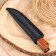 Hunting knife "Burgut" 21.5cm, blade 98mm/2.5mm, wooden hilt
