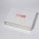 Organizer for storage "BASIC", 1 section, 23 × 17 × 5 cm, white/transparent color