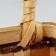 Wicker basket, 18 x 10 x 11.5/23 cm, sequoia