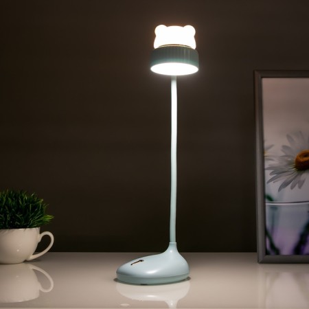 Sensory table lamp 16753/1 LED 2W 6000K USB AKB Blue 9x11x38 cm Risalux-2