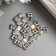 Crystal rhinestones in the DACs "Astra" 6 mm, 40 pcs/pack, silver/transparent