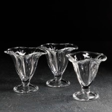 VAZ Cream VAZ Glass Ice Ville, D = 12 cm, 3 pcs