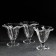 VAZ Cream VAZ Glass Ice Ville, D = 12 cm, 3 pcs