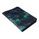 Folder d/notebooks A4, Erichkrause Emerald Stardust, zipper around plastic, white