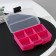 Organizer for storage of the Dolyan, 6 cells, 13.5 × 10 × 3 cm, color mix
