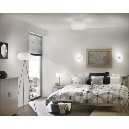 Lamp wall-flowing Optica E27 2x60W-2