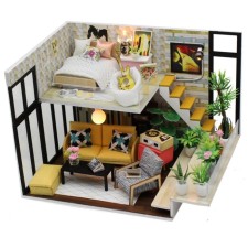 Интерьерный конструктор Hobby Day MiniHouse «Эколофт», румбокс