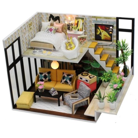 Interior designer Hobby Day Minihouse "Ecoloft", Rumbox