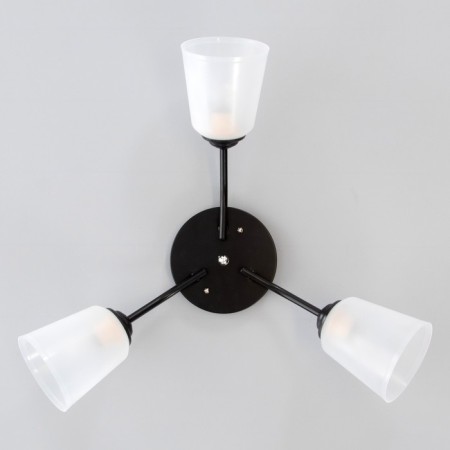 Causte "Online" (cylinder) 3x15W E27 Model: BR 00231 Black/Transparent-3