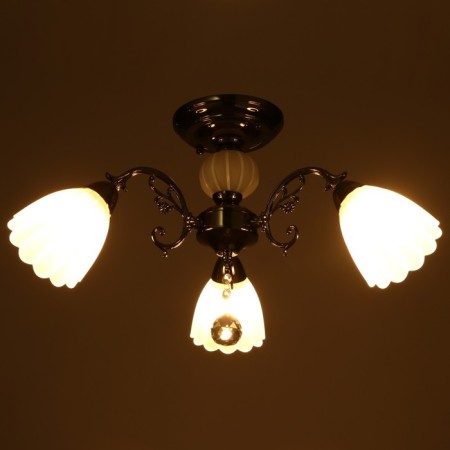 Economic chandelier "Ajakucho" 3x40W E27 Anthracite-2