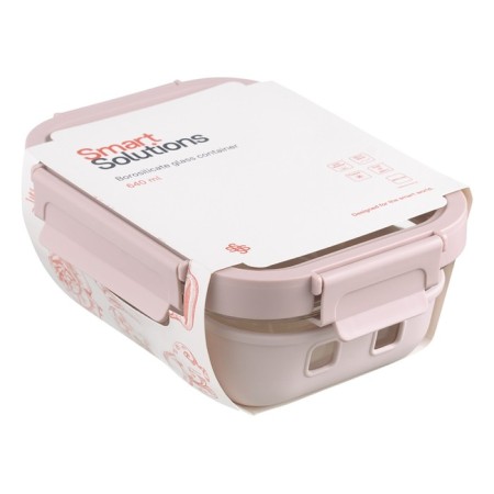 Container for baking, storage and carrying of products in the cover Smart Solutions, 640 ml, pink color-5