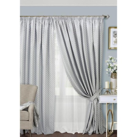 Set of curtains on braid LubaWA, size 400x270 cm, tulle - 450x270 cm-1