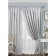 Set of curtains on braid LubaWA, size 400x270 cm, tulle - 450x270 cm