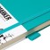 Sketchmarker sketchbook, 130 x 210 mm, 80 sheets, solid -leather cover, emerald, block 140 g/m2