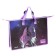 A3 folder with handles, plastic, lightning from above, Devente Listen to Your Heart, 467x338x100mm, inner pocket