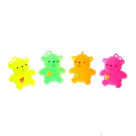 Bear Children's rubber hornet light "Bear", Mix colors, in showbox-3