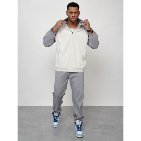 Sports suit men's, size 50, gray color-11