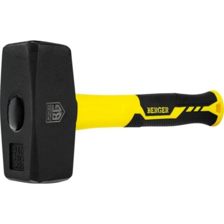 Forged sledgehammer Berger BG1517, two -component Fiberglaser handle, 1,500 g-2
