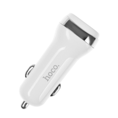 Hoco Z40, 2 USB car charger - 2.4 a, white-1