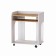 Greta-10, 700 x 450 x 820, white/oak craft golden