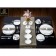 Porcelain dining Porcelain Wilmax ilona, ​​D = 24.5 cm, white color