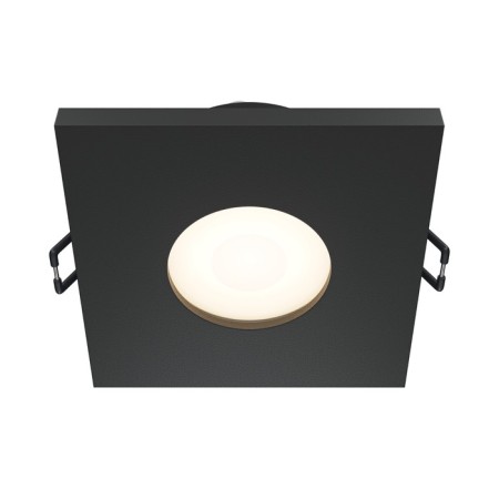 Building lamp Technical DL083-01-GU10-SQ-B, 1x50W, 8.4x8.4x2.9 cm, GU10, Black color black
