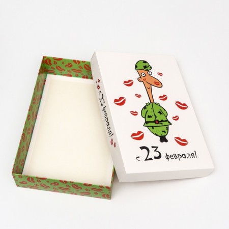 Folding box, "beloved defender" 30 x 20 x 7 cm-3