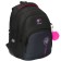Youth backpack, 42 ​​x 31 x 13 cm, ergonomic back, stavia "foot", black