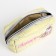 Lightning cosmetic bag, yellow color